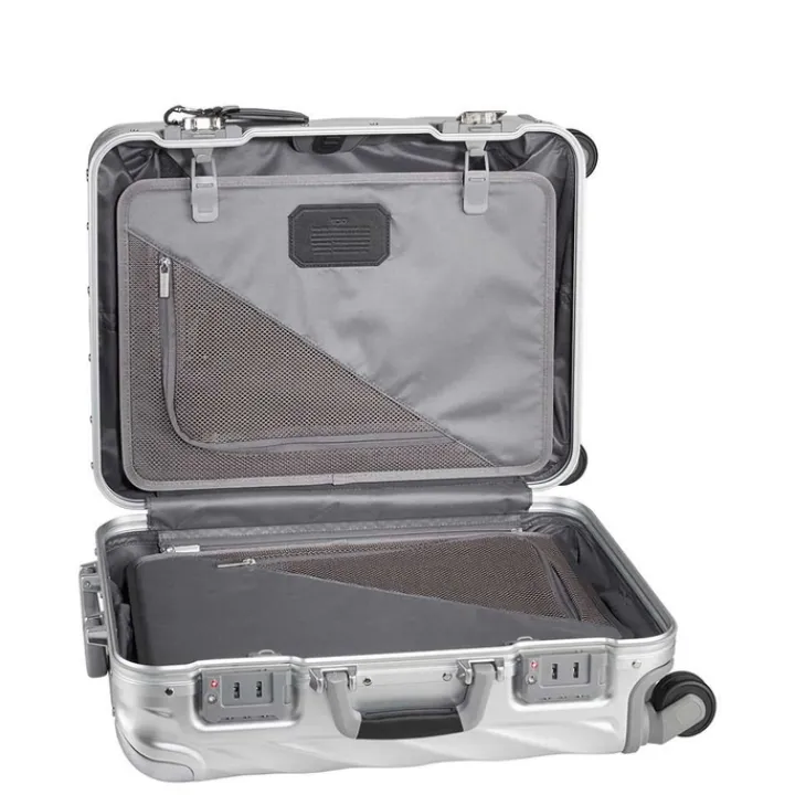 Reistrolleys|Reiskoffers>Tumi 19 Degree Aluminium Continental Carry-On silver