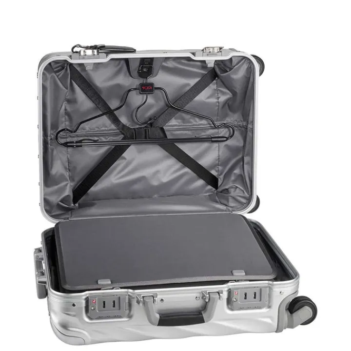 Reistrolleys|Reiskoffers>Tumi 19 Degree Aluminium Continental Carry-On silver