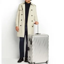 Reistrolleys|Reiskoffers>Tumi 19 Degree Aluminium Extended Trip Packing Case texture silver