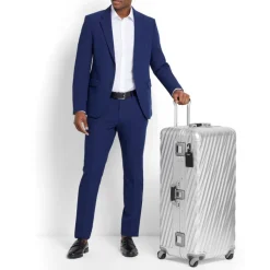Reistrolleys|Reiskoffers>Tumi 19 Degree Aluminium Rolling Trunk silver
