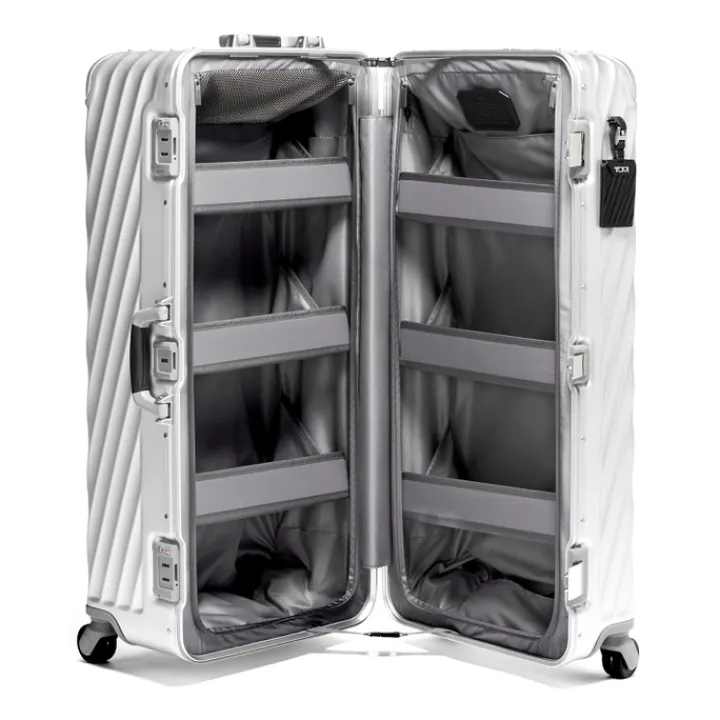 Reistrolleys|Reiskoffers>Tumi 19 Degree Aluminium Rolling Trunk silver