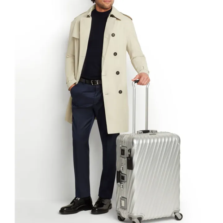 Reistrolleys|Reiskoffers>Tumi 19 Degree Aluminium Short Trip Packing Case silver