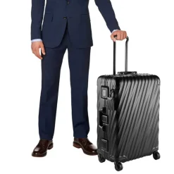 Reistrolleys|Reiskoffers>Tumi 19 Degree Aluminium Short Trip Packing Case matte black