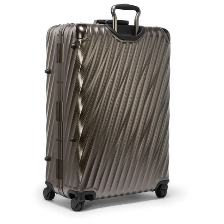 Reistrolleys|Reiskoffers>Tumi 19 Degree Aluminum Extended Trip P/C textured gunmetal