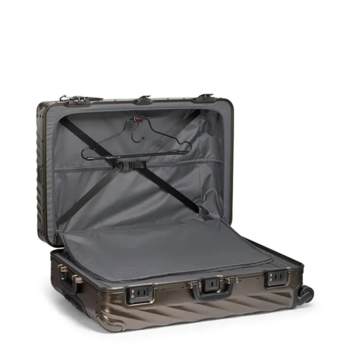 Reistrolleys|Reiskoffers>Tumi 19 Degree Aluminum Extended Trip P/C textured gunmetal