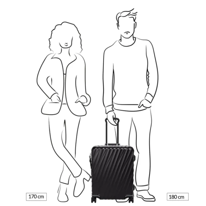 Transavia Trolleys|Handbagage Trolleys>Tumi 19 Degree Frame Contl 4 Whl C/O pearl grey texture