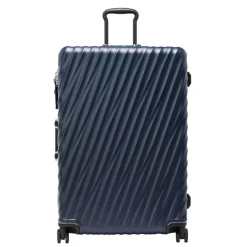 Reistrolleys|Reiskoffers>Tumi 19 Degree Frame Ext Trip 4 Whl P/C navy texture