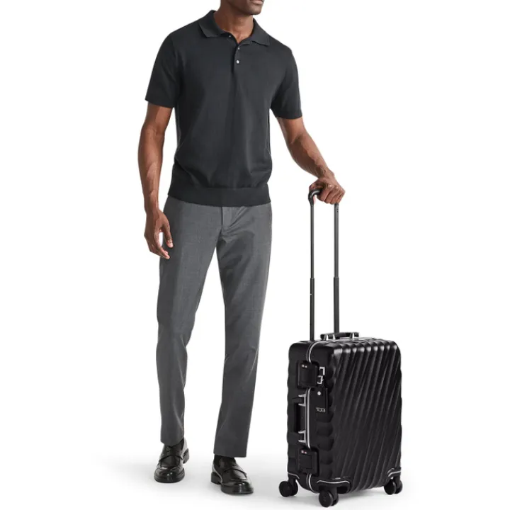 Handbagage Trolleys|Reistrolleys>Tumi 19 Degree Frame Intl Wheel C/O black texture