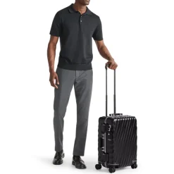Handbagage Trolleys|Reistrolleys>Tumi 19 Degree Frame Intl Wheel C/O pearl grey texture