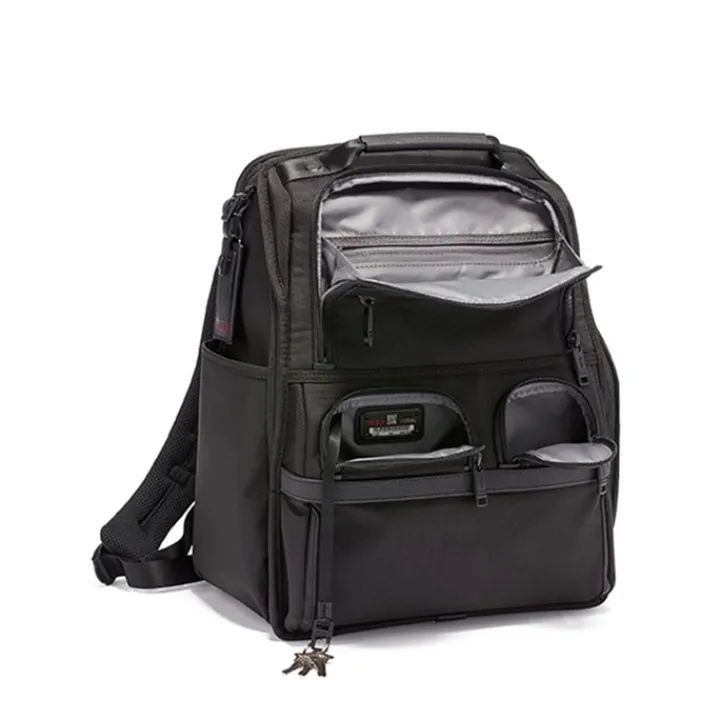 Daypack|15 Inch Laptoptassen>Tumi Alpha 2 Business/Travel Compact Laptop Brief Pack black