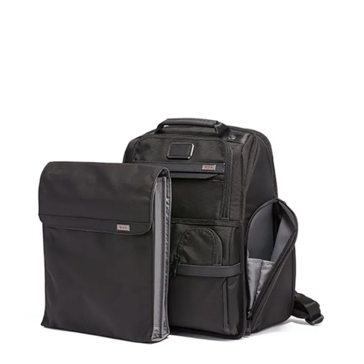 Daypack|15 Inch Laptoptassen>Tumi Alpha 2 Business/Travel Compact Laptop Brief Pack black