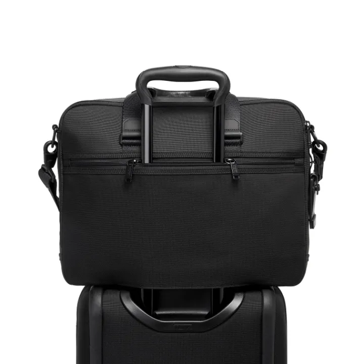 Herentassen|15 Inch Laptoptassen>Tumi Alpha Bravo Albany Advanced Brief black
