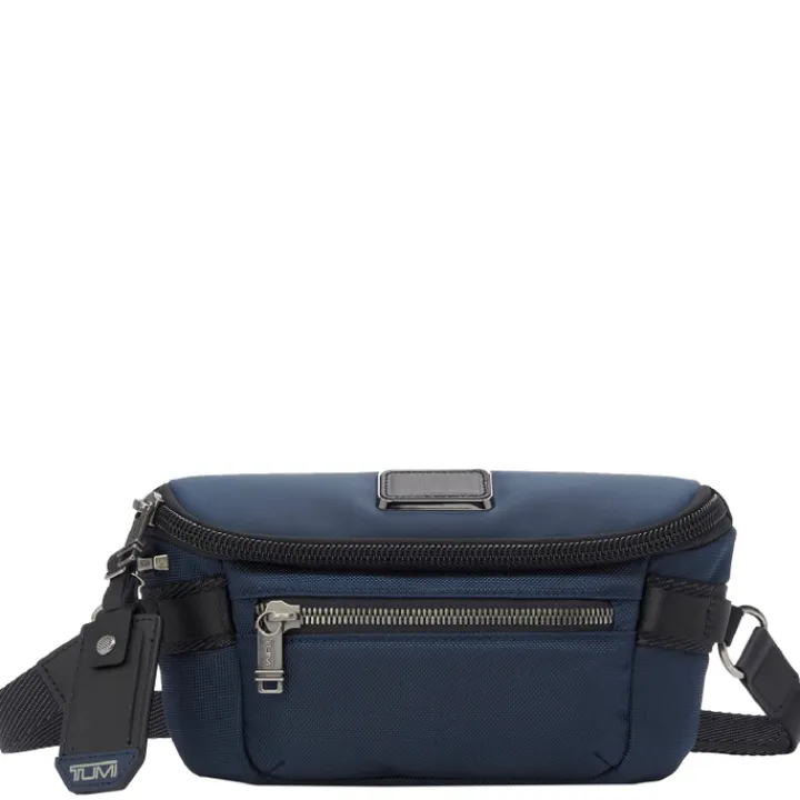 Heuptassen|Crossbody>Tumi Alpha Bravo Classified Waist Pack navy