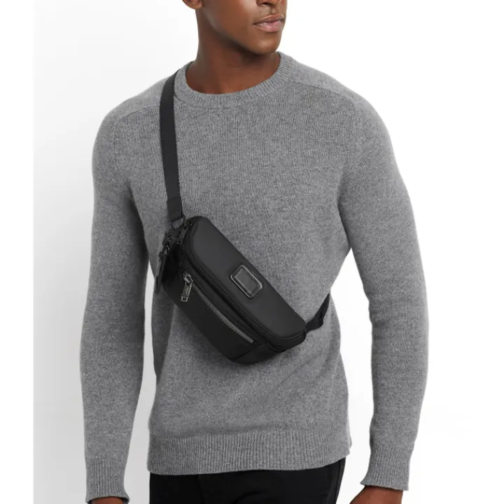 Heuptassen|Crossbody>Tumi Alpha Bravo Classified Waist Pack navy