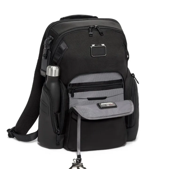 Daypack|15 Inch Laptoptassen>Tumi Alpha Bravo Nathan Navigation Backpack black