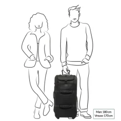Grote Reistassen|Heren Reistassen>Tumi Alpha Bravo Wheeled Duffel Exp P/C black