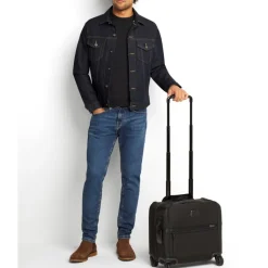 Handbagage Trolleys|Reistrolleys>Tumi Alpha Compact 4 Wheel Brief black II