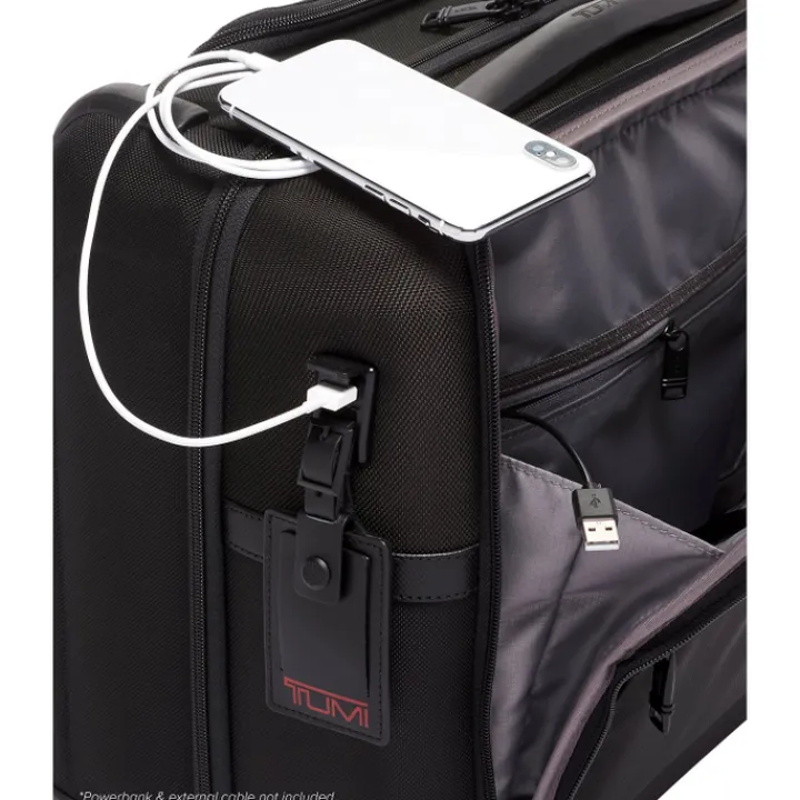 Handbagage Trolleys|Reistrolleys>Tumi Alpha Compact 4 Wheel Brief black II