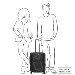 Handbagage Trolleys|Reistrolleys>Tumi Alpha Cont Dual Access 4Whl C/O reflective jacquard