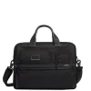 Herentassen|15 Inch Laptoptassen>Tumi Alpha Expandable Organizer Laptop Brief black