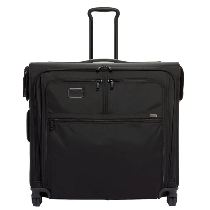 Reistrolleys|Reiskoffers>Tumi Alpha Extended Trip 4 Wheel Garment Bag black