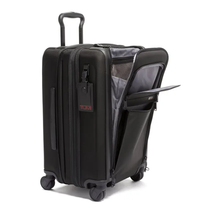 Handbagage Trolleys|Reistrolleys>Tumi Alpha International Expandable 4 Wheel Carry-On black