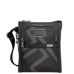 Schoudertassen|Crossbody>Tumi Alpha Pocket Bag Small reflective jacquard