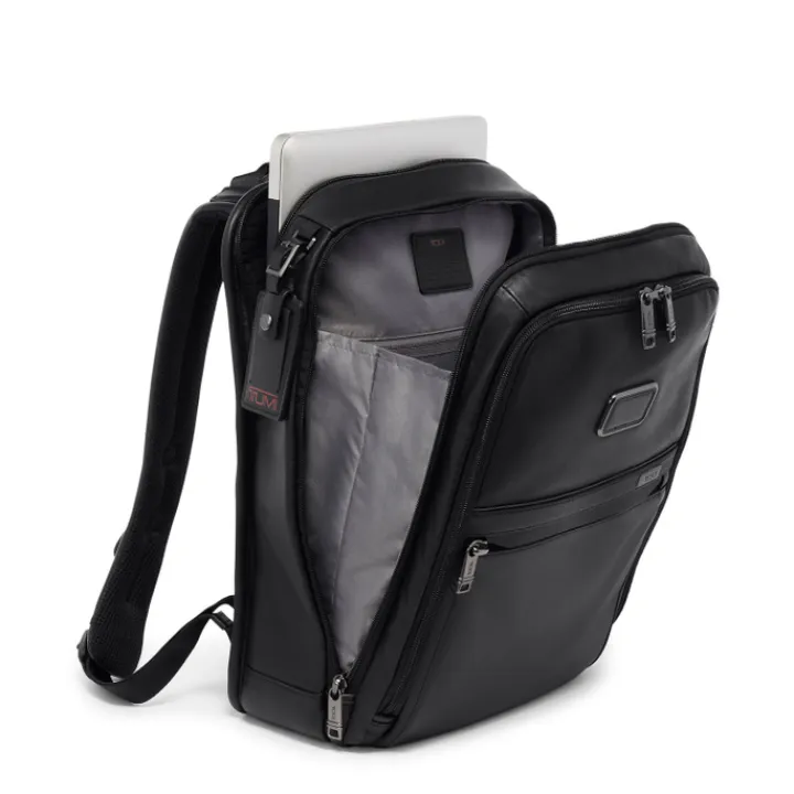 Daypack|14 Inch Laptoptassen>Tumi Alpha Slim Backpack 150196 black