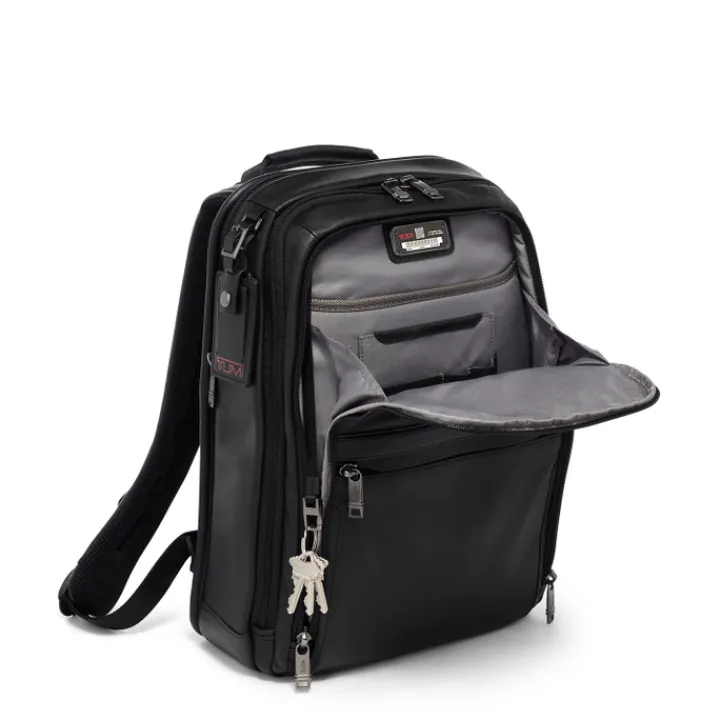 Daypack|14 Inch Laptoptassen>Tumi Alpha Slim Backpack 150196 black