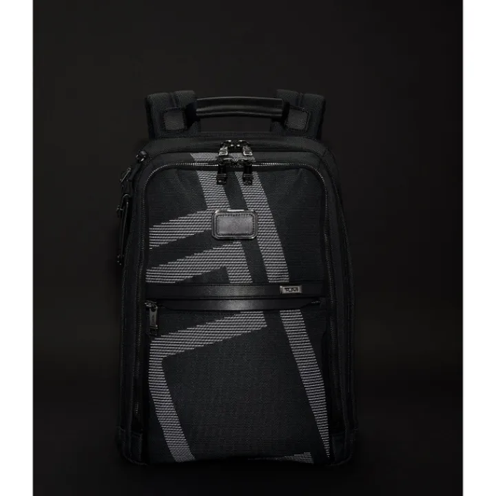 Daypack|14 Inch Laptoptassen>Tumi Alpha Slim Backpack reflective jacquard