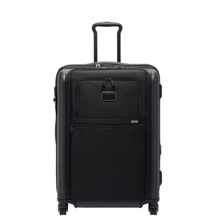 Reistrolleys|Reiskoffers>Tumi Alpha St EXP 4 Whl P/C black