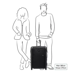 Reistrolleys|Reiskoffers>Tumi Alpha St EXP 4 Whl P/C black