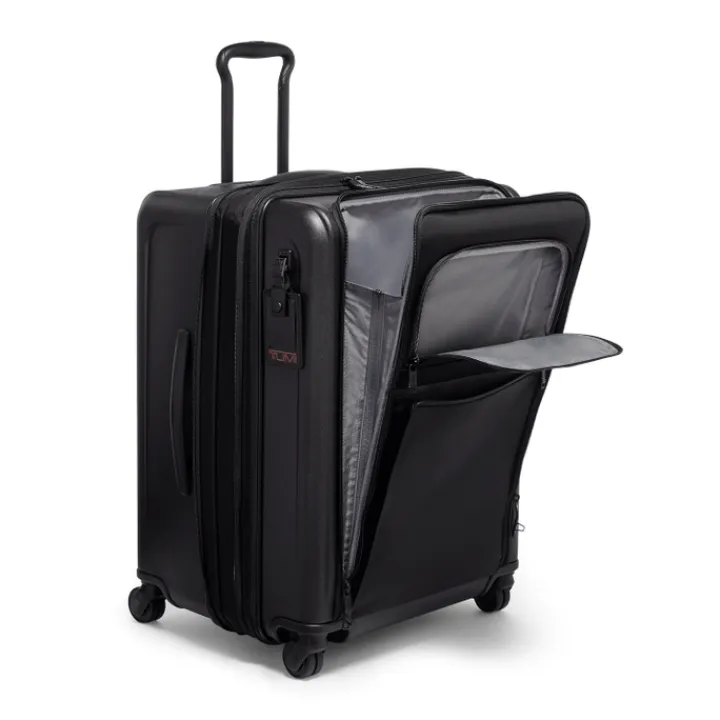Reistrolleys|Reiskoffers>Tumi Alpha St EXP 4 Whl P/C black