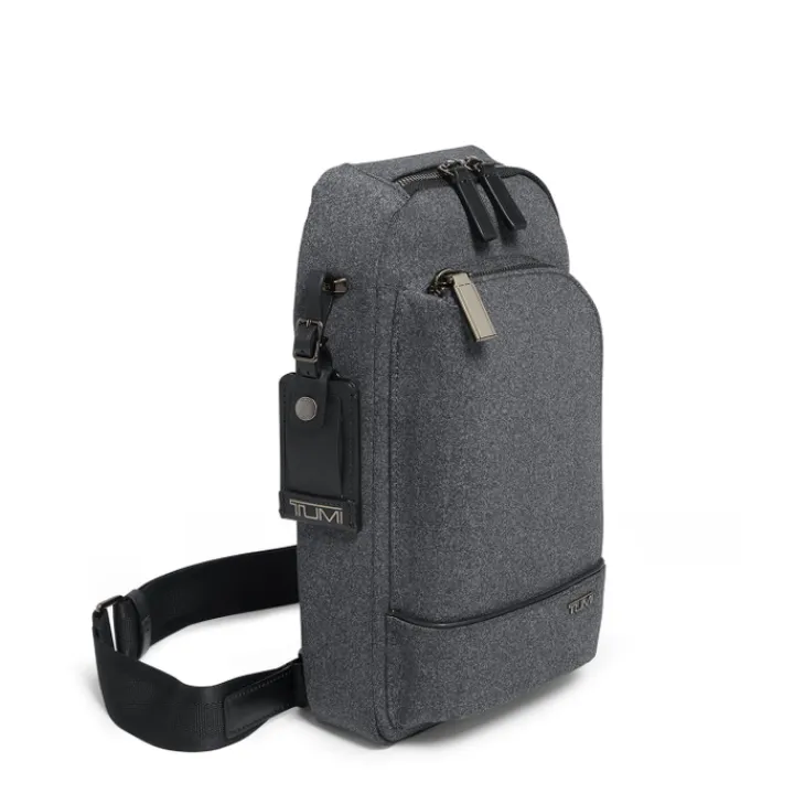Sling Bags|Crossbody>Tumi Harrison Gregory Sling dark charcoal