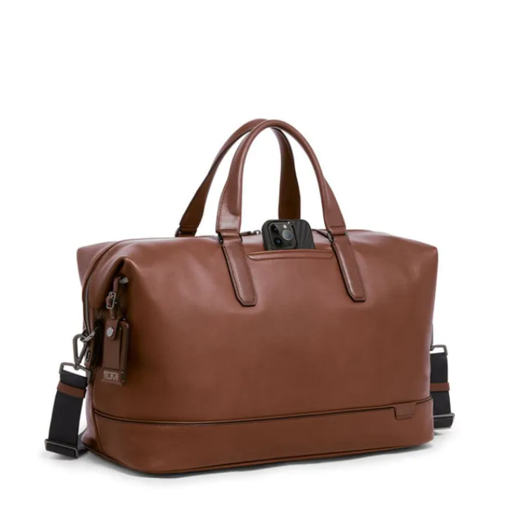 Kleine Reistassen|Handbagage Reistassen>Tumi Harrison Nelson Duffel cognac