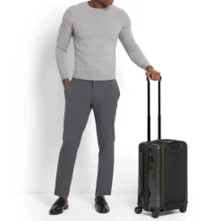 Handbagage Trolleys|Reistrolleys>Tumi Mclaren Aero Intl Exp 4 Whl C/O super grey