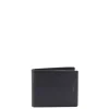 Kleine Portemonnees|Leren Portemonnees>Tumi Nassau SLG Global Double Billfold black smooth