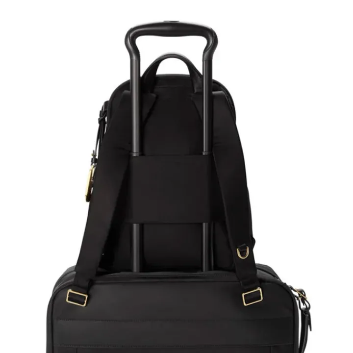 Mini Rugzakken|Laptop Rugzakken>Tumi Voyageur Celina Medium Backpack black/gold