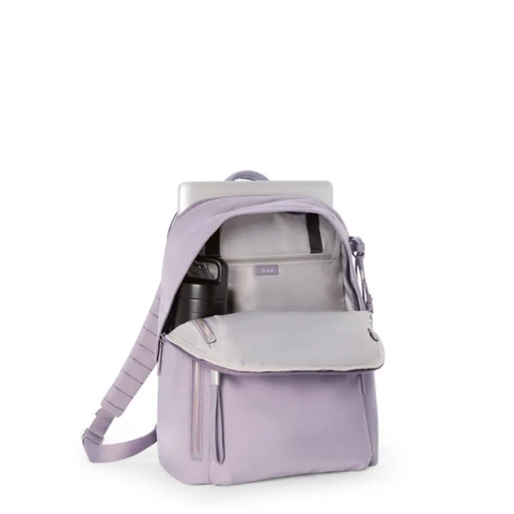 Daypack|13 Inch Laptoptassen>Tumi Voyageur Halsey Backpack lavender