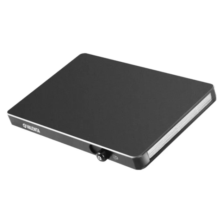 Pasjeshouders|Creditcardhouders>Valenta Card Wallet Leather MagSafe Luxe graphite grey