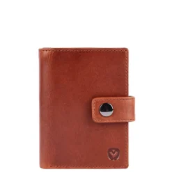 Pasjeshouders|Creditcardhouders>Valenta Card Wallet Leather MagSafe Luxe cognac