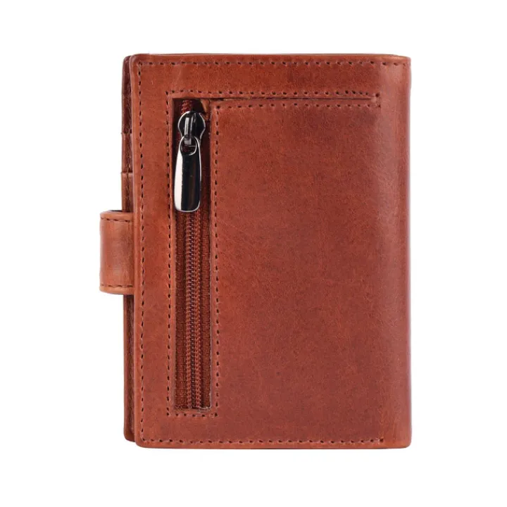 Pasjeshouders|Creditcardhouders>Valenta Card Wallet Leather MagSafe Luxe cognac