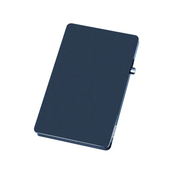 Pasjeshouders|Creditcardhouders>Valenta Cardprotector Aluminium Magsafe blue titanium