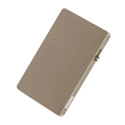 Pasjeshouders|Creditcardhouders>Valenta Cardprotector Aluminium Magsafe natural titanium