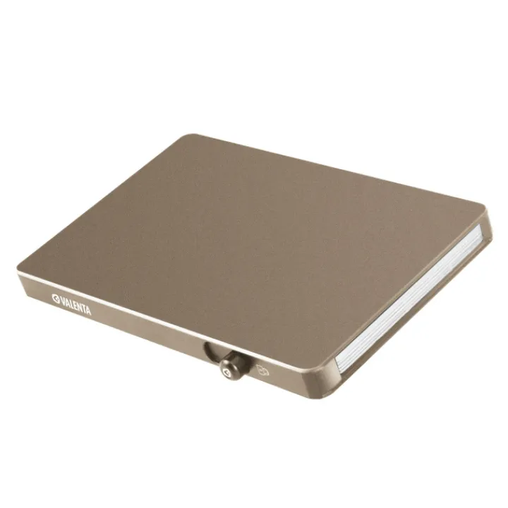 Pasjeshouders|Creditcardhouders>Valenta Cardprotector Aluminium Magsafe natural titanium