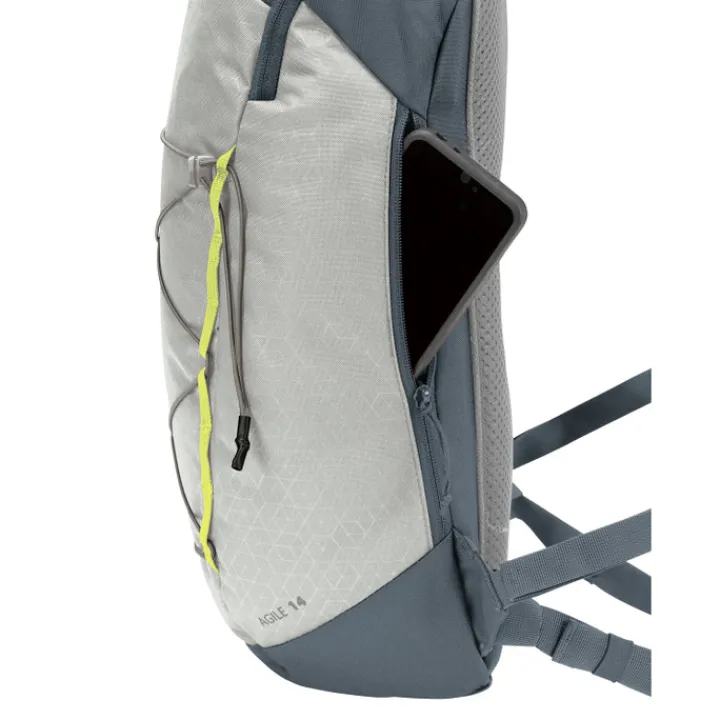 Wandelrugzakken|Dames Rugzakken>Vaude Agile 14L Backpack lightgrey