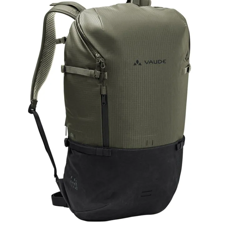 Wandelrugzakken|Heren Rugzakken>Vaude CityGo 30 II Backpack khaki