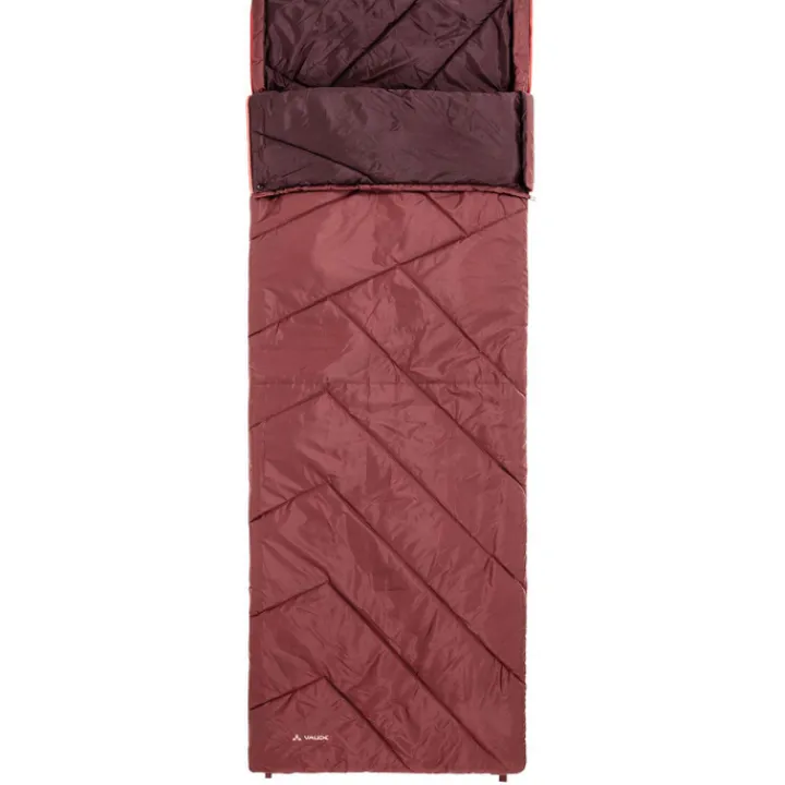 Slaapzakken>Vaude Navajo Sleepingbag 900 II SYN Zip Left dark cherry