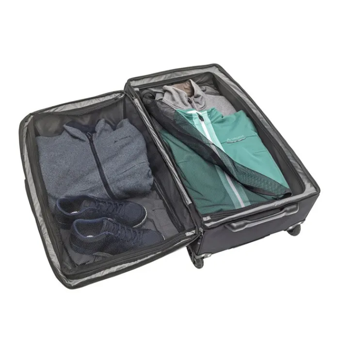 Reistrolleys|Reiskoffers>Vaude Rotuma 90 Large Trolley black