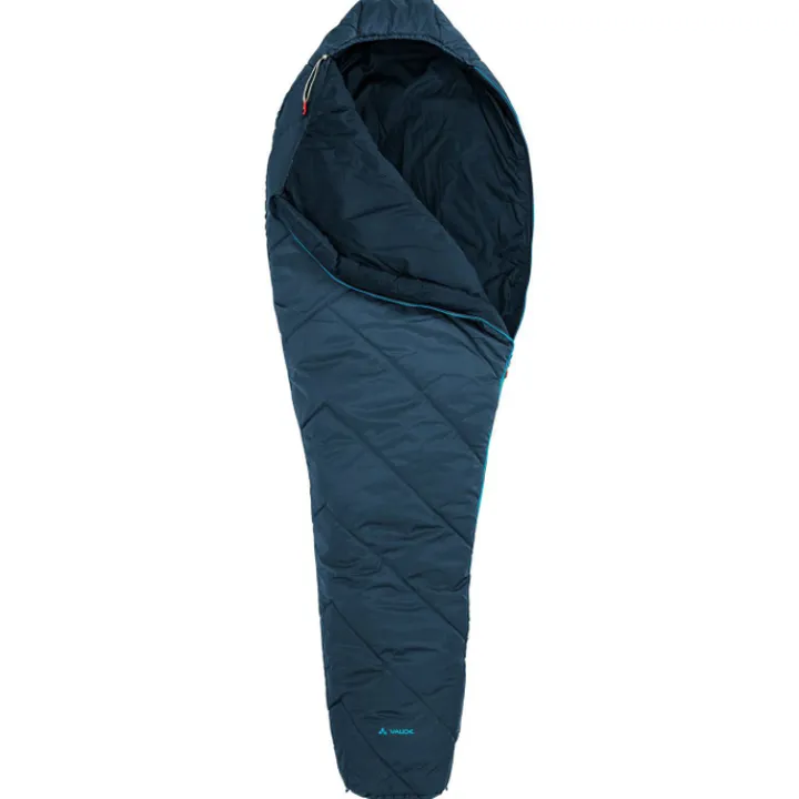 Slaapzakken>Vaude Sioux Sleepingbag 100 II SYN Zip Right baltic sea